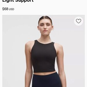 Lululemon Align High Neck Tank Top